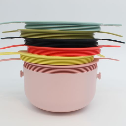 Rosa Bowl Schüssel von uhmm mit Deckelvarianten
