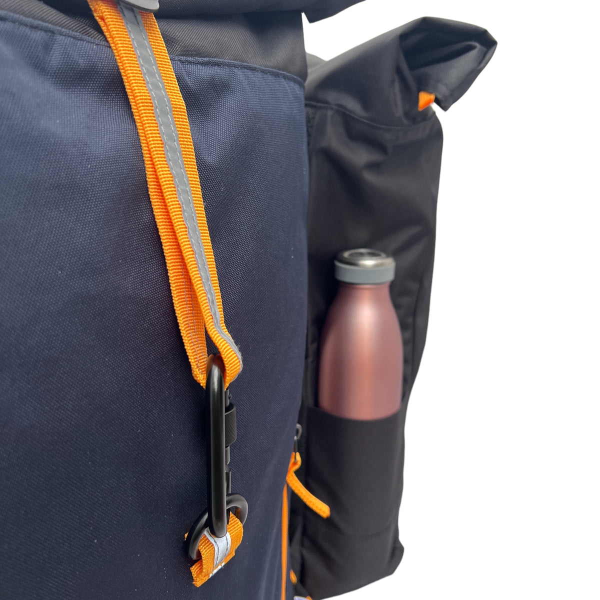 Rolltop Rucksack Nordsee in blau