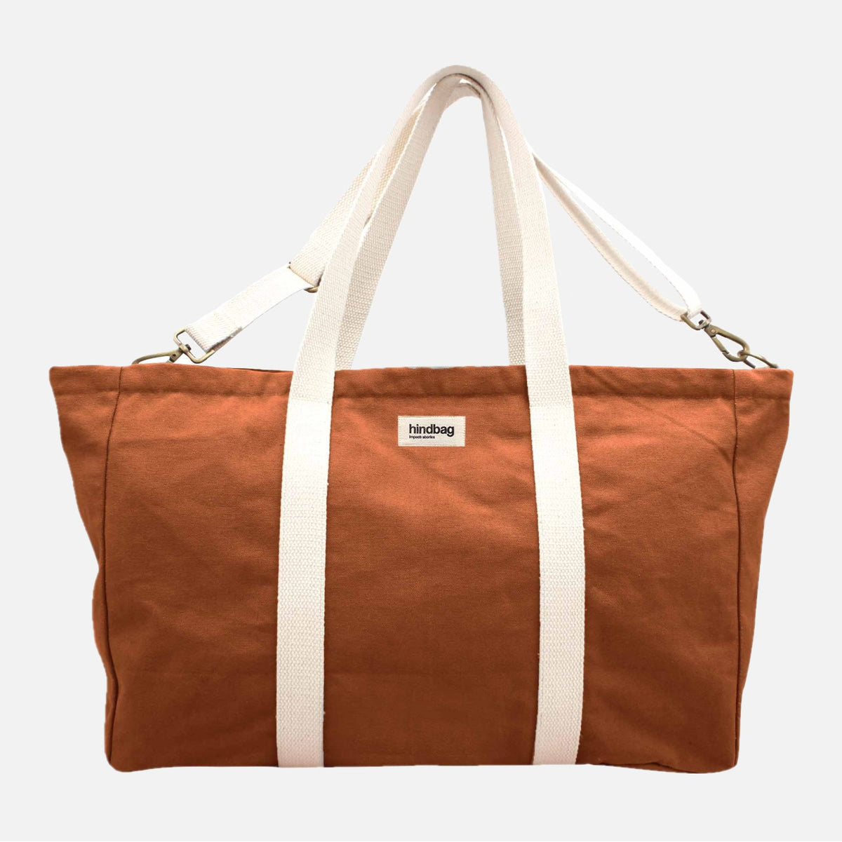 Reisetasche Stoff für das Wochenende in orange