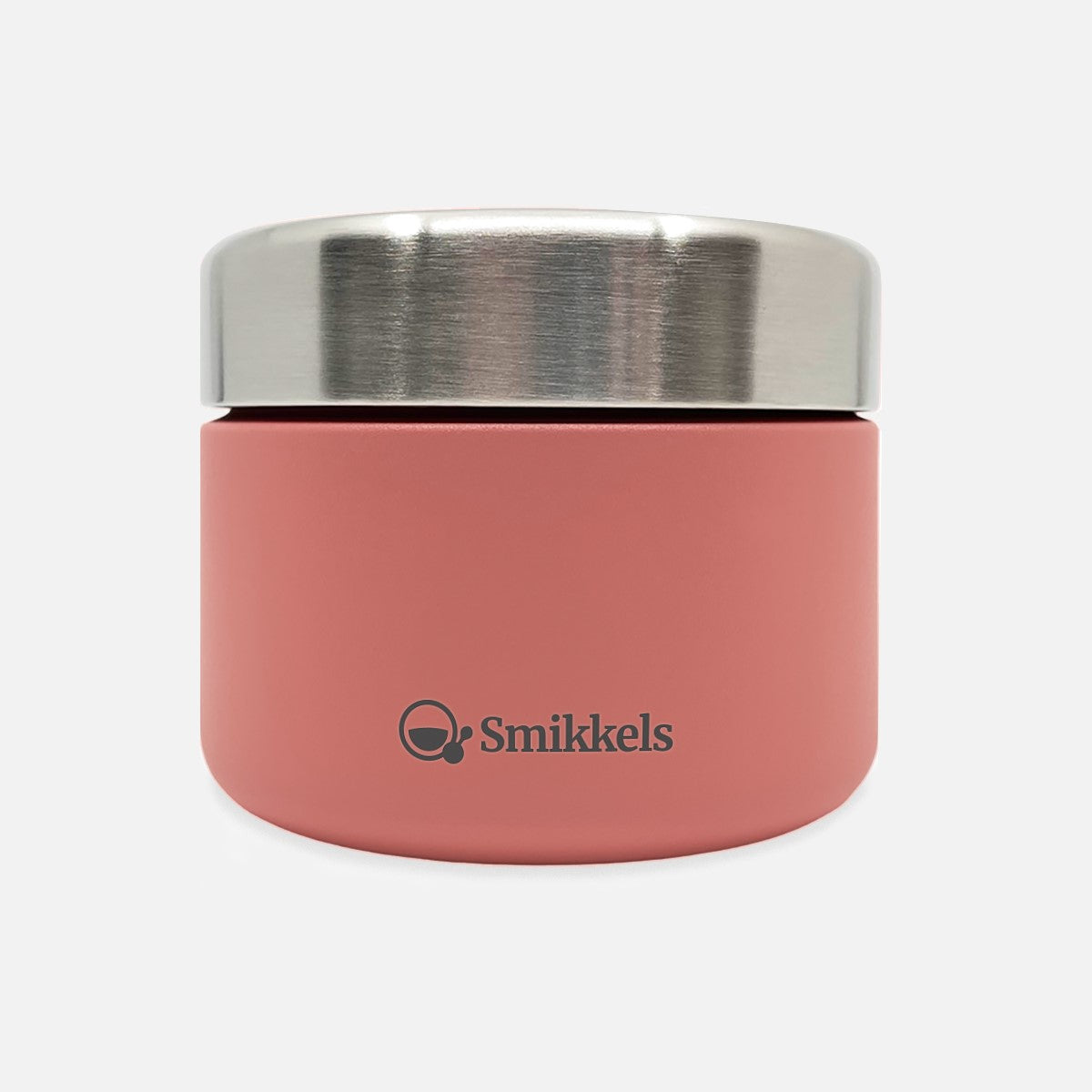 Lunch Pot Edelstahl in rot mit auslaufsicherem Schraubverschluss - 420 ml