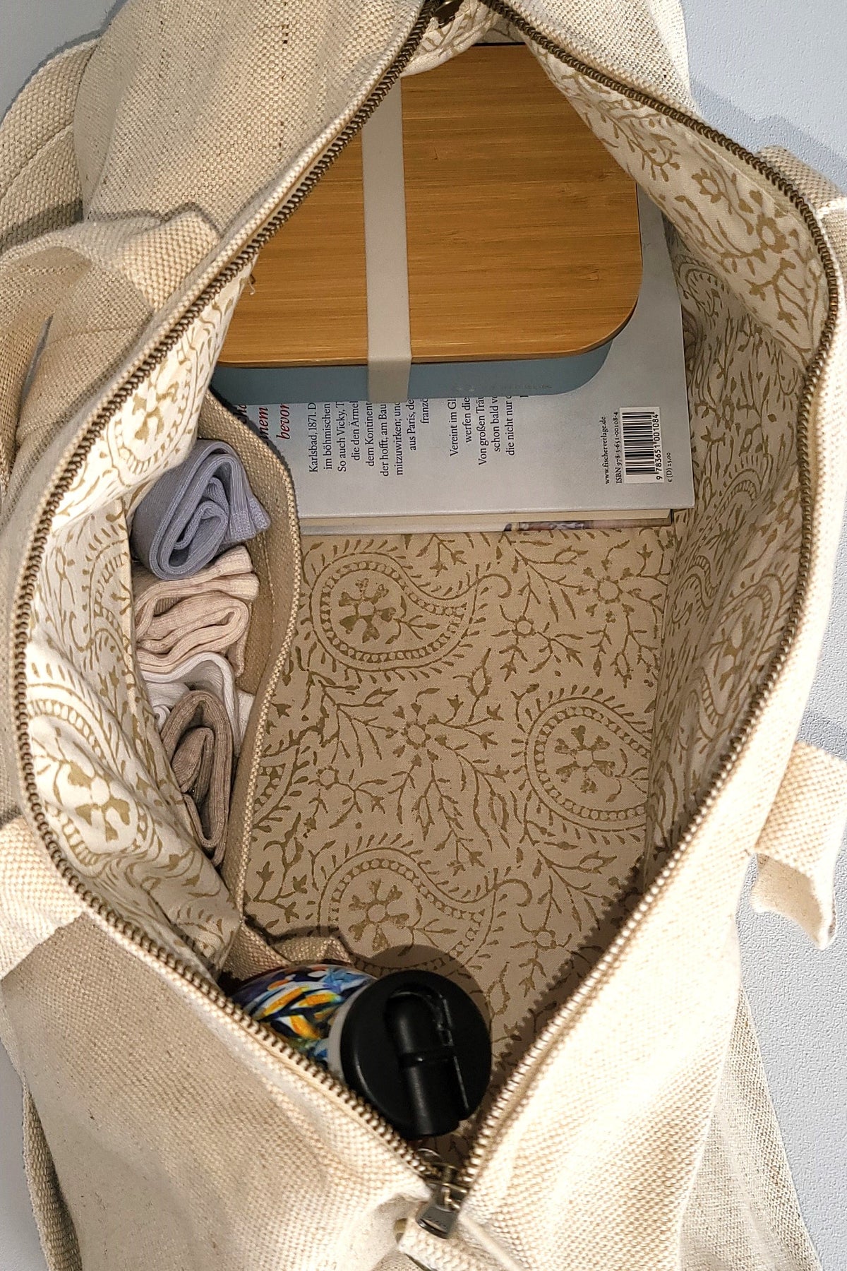 robuste Reisetasche Gabriel von Hindbag aus Baumwolle