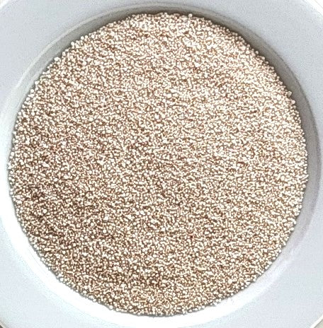 Beige Kerze wie Sand Farbbeispiel