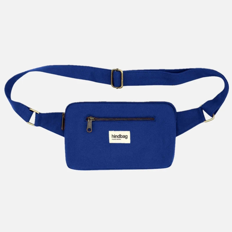 Cross Body Reisetasche in kräftigem blau von hindbag